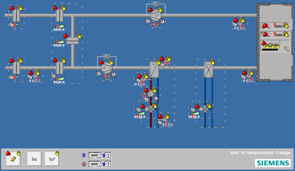The original graphic in Desigo Insight