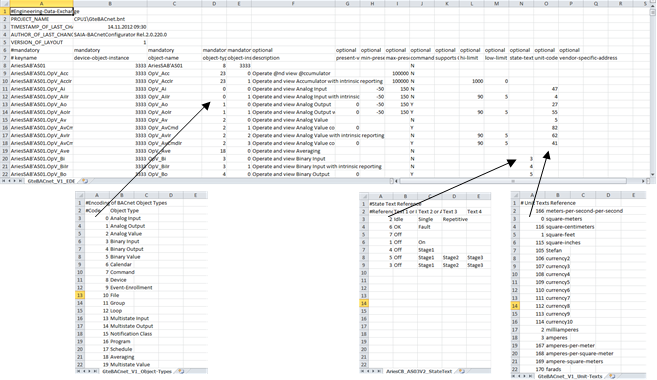 CSV with Reference Files
